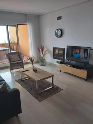 Una televisión o centro de entretenimiento en Casa Don Marco
