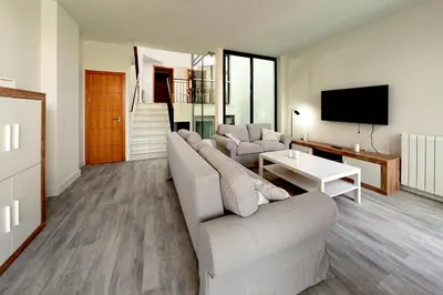 Una televisión o centro de entretenimiento en Avicena Beach - Mojacar