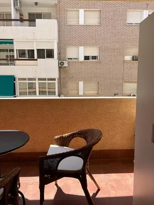 Una cocina o zona de cocina en Apartamento Costa Cálida II