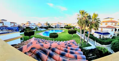 Piscina en o cerca de Bajo VERAMAR 5 Vera Playa primera línea de playa