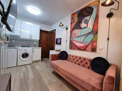 Una cocina o zona de cocina en Estudio Brisa del Poniente Aguadulce