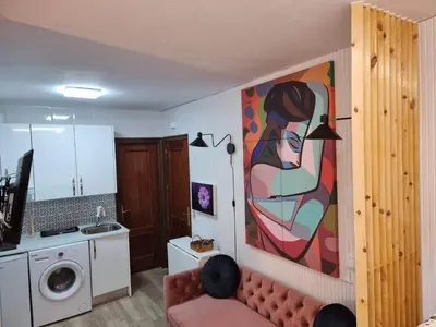 Una cocina o zona de cocina en Estudio Brisa del Poniente Aguadulce