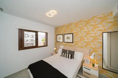 Cama o camas de una habitación en Dorval