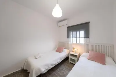 Cama o camas de una habitación en Apartamento Vela