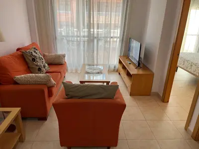 Una televisión o centro de entretenimiento en APARTAMENTO COSTA REY