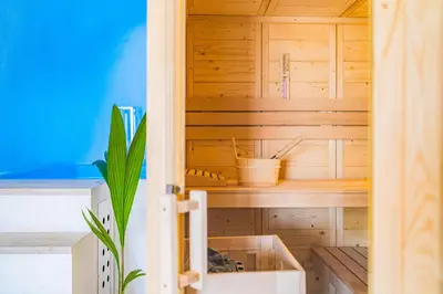 Una cocina o zona de cocina en Casa Lua Galera