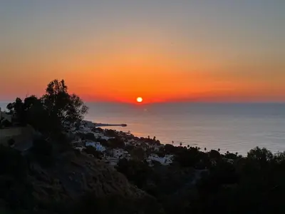 Paisaje cerca de esta villa