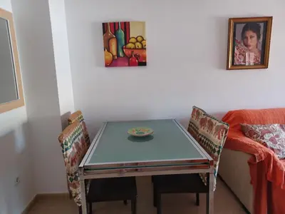 Zona de estar de La Diosa Gaia in San Juan de los Terreros