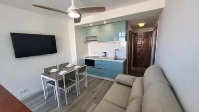 Una cocina o zona de cocina en Luna Almerimar Golf