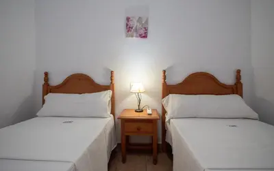Cama o camas de una habitación en Casa Toril Cabo de Gata