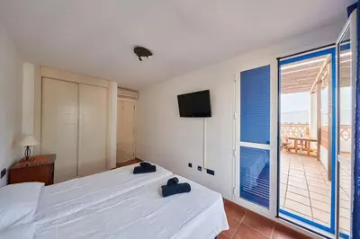 Cama o camas de una habitación en Apartamento Diego