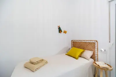 Cama o camas de una habitación en La Casa Verde
