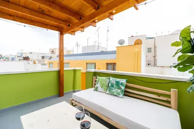 Un balcón o terraza de La Casa Verde