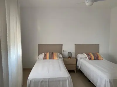 Cama o camas de una habitación en Complejo Turístico Los Bayiyos