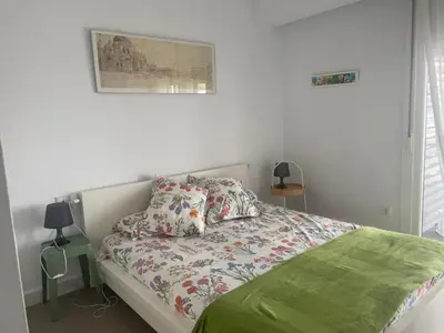 Cama o camas de una habitación en Vistas Cerro Negro
