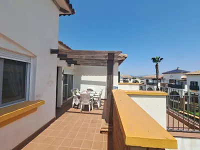 Un balcón o terraza de Ático Al Andalus Resort - Vera Playa