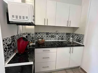 Una cocina o zona de cocina en Apartamento Acacias