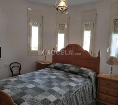 Cama o camas de una habitación en Casa La Torre de la Balsa de Cela