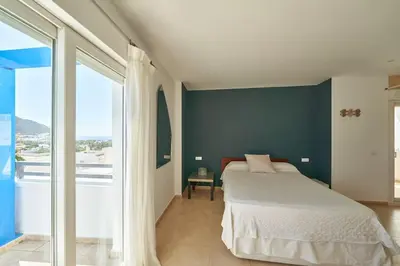 Cama o camas de una habitación en Ferluán II