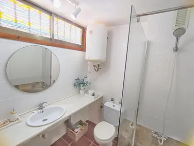 Un baño de Apartamento Los Mangos