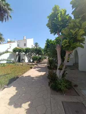 Jardín al aire libre en Apartamento Los Mangos