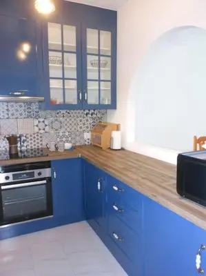 Una cocina o zona de cocina en Las Palmeras del Cantal