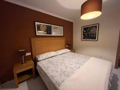 Cama o camas de una habitación en Duplex Vera Coast