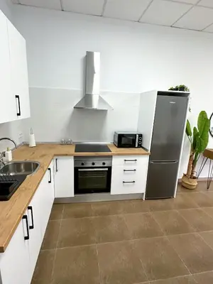 Una cocina o zona de cocina en Casa Almanzora, apartamento de 1 dormitorio, wifi, parking gratuito