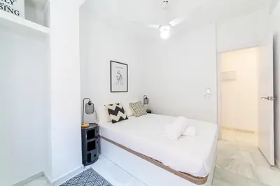 Cama o camas de una habitación en Trendy Homes Alfarerías