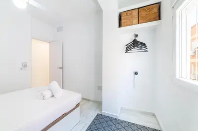 Cama o camas de una habitación en Trendy Homes Alfarerías