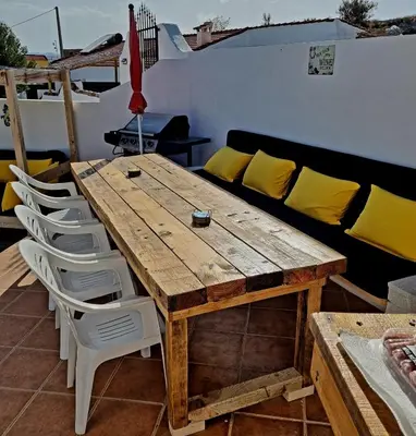 Zona de estar de Con vistas Oria