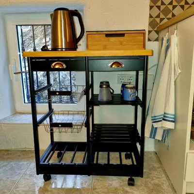 Una cocina o zona de cocina en Con vistas Oria