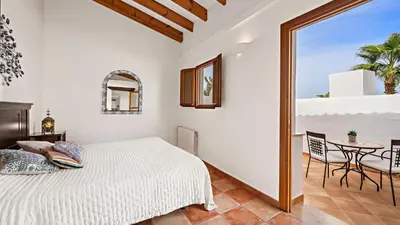 Cama o camas de una habitación en Boutique Hideaway Cortijo El Sarmiento