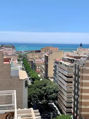 Vista general del mar o vista desde el apartamento