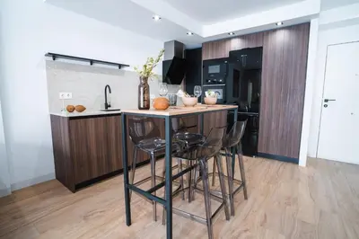 Una cocina o zona de cocina en Apartamento Boutique Beluga
