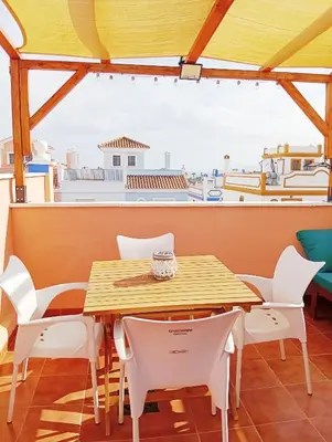 Un balcón o terraza de Casa Calypso San Juan de los Terreros