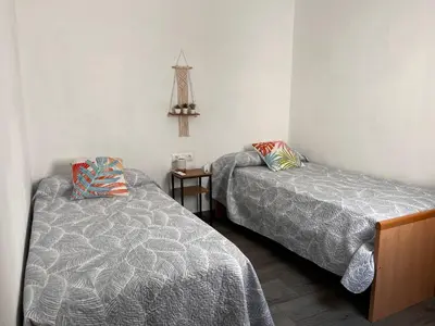 Cama o camas de una habitación en Horrillo San José