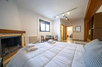 Cama o camas de una habitación en Finca El Espilo
