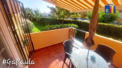 Un balcón o terraza de Casa Naturista GaPaula - VeraPlaya - FKK