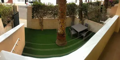 Jardín al aire libre en Apartamento Como en Casa - Cala Marqués - Vera Playa