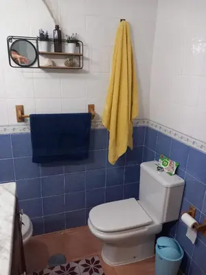Un baño de Coqueto apartamento en Mojácar