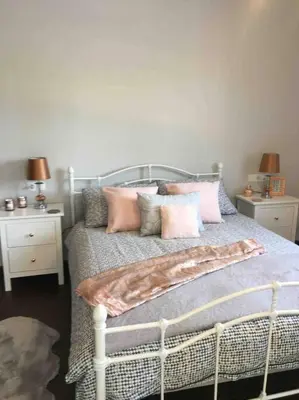 Cama o camas de una habitación en Casa Pap