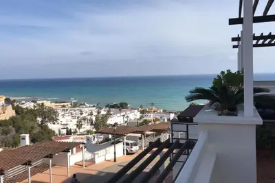 Vista general del mar o vista desde el apartamento