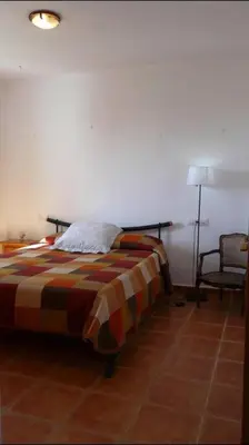 Cama o camas de una habitación en Aguamarga
