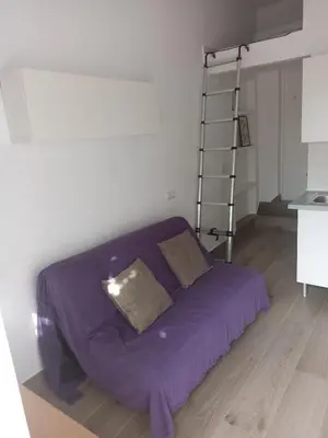Zona de estar de Mini apartamento equipado