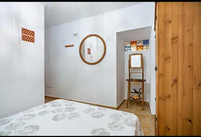 Cama o camas de una habitación en Molino del Nacimiento