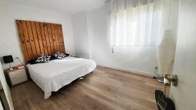Cama o camas de una habitación en PALM TOWER APARTMENT