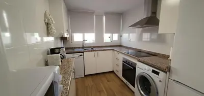 Una cocina o zona de cocina en Balcón Playa Delicias