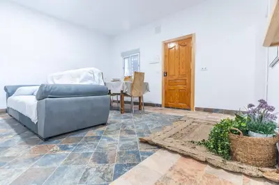 Zona de estar de Casa rural Acueducto