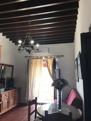 Una televisión o centro de entretenimiento en La Posada De Carmen